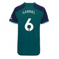 Arsenal Gabriel Magalhaes #6 3rd trikot Frauen 2023-24 Kurzarm